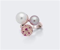 Ringe Mikiko Dame Mademoiselle in Silber Perla MA7118A3RUBINO0-16 - MA7118A3RUBINO0-16